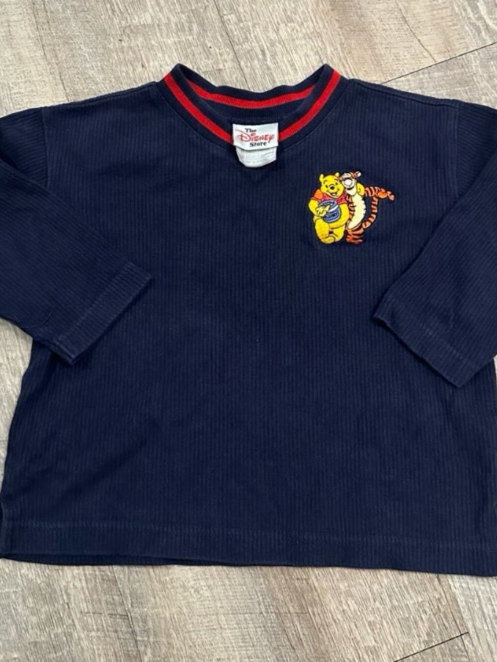 VTG Disney Winnie the Pooh Long Sleeve Shirt XXS (2/3)